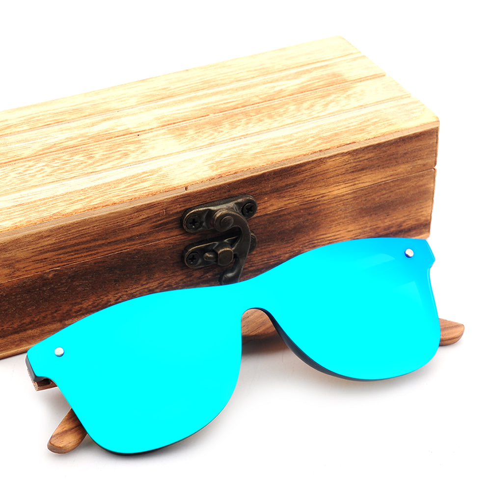 Polarized Sunglasses Recycled Wood
