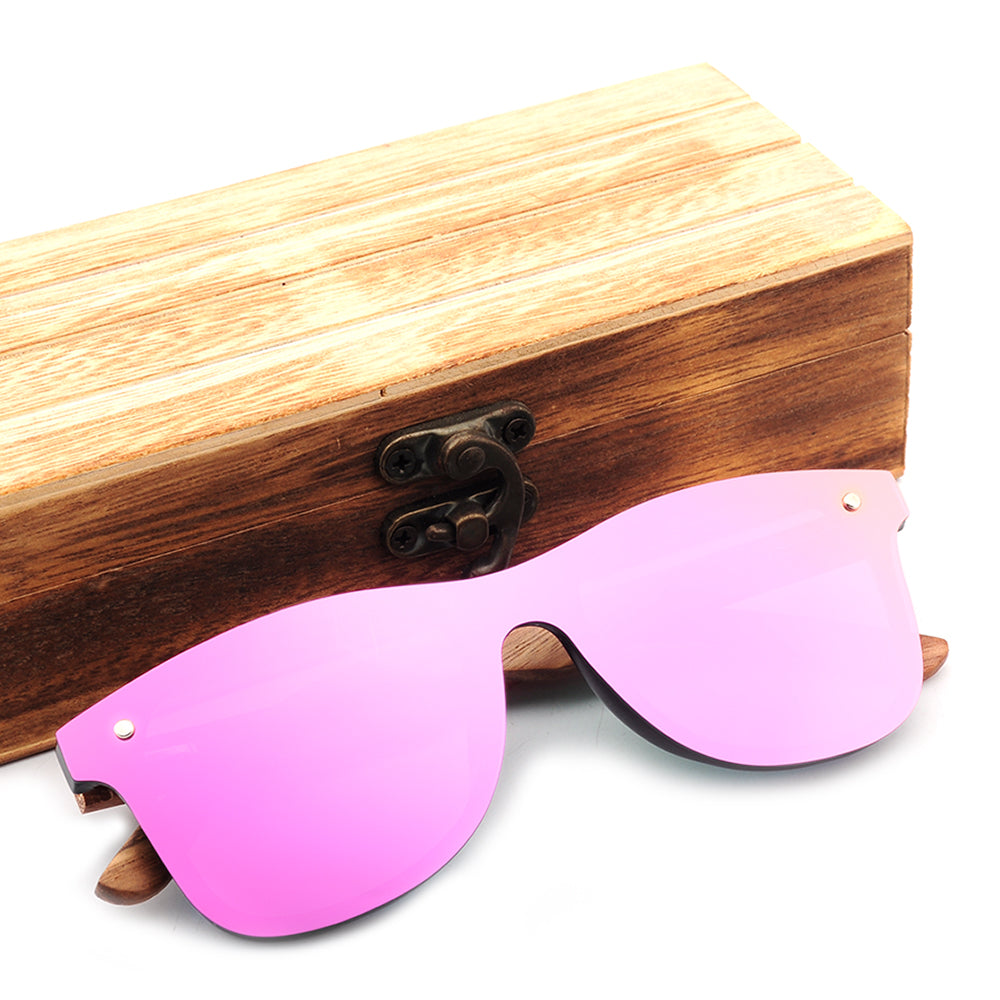 Polarized Sunglasses Recycled Wood