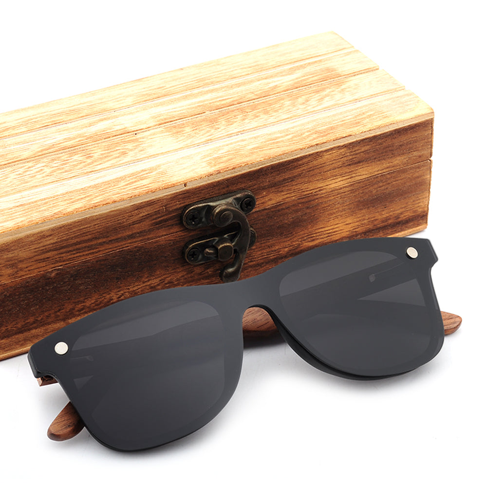 Polarized Sunglasses Recycled Wood